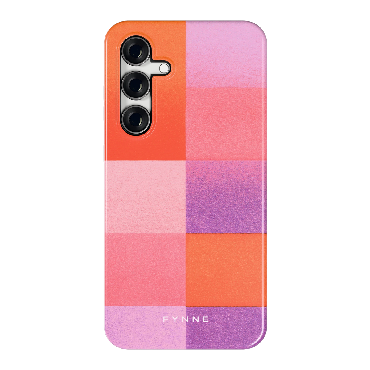 Kleurvlakken Korrel hoesje voor Galaxy S24 FE, achterkant