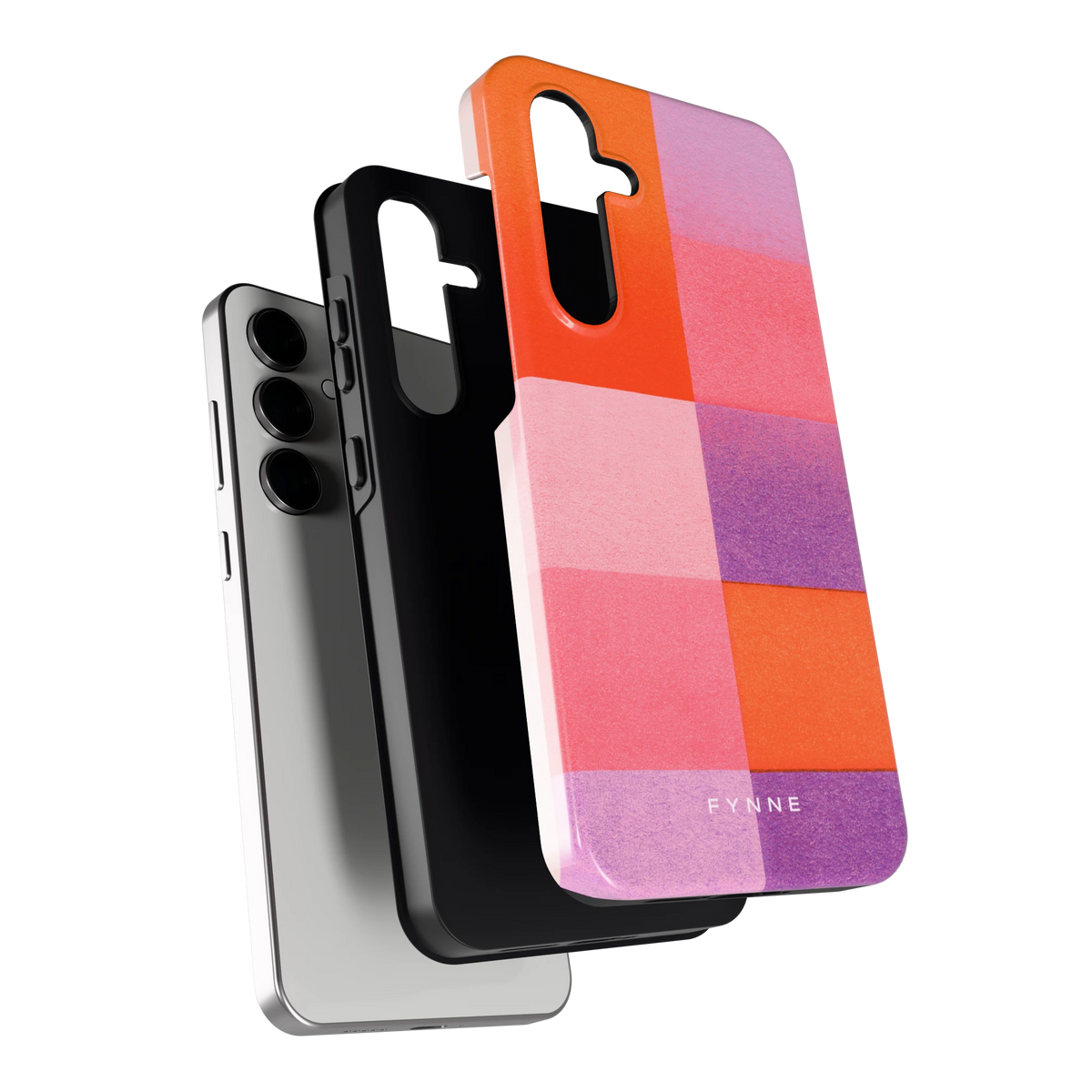 Kleurvlakken Korrel hoesje voor Galaxy S24 FE, los van de telefoon