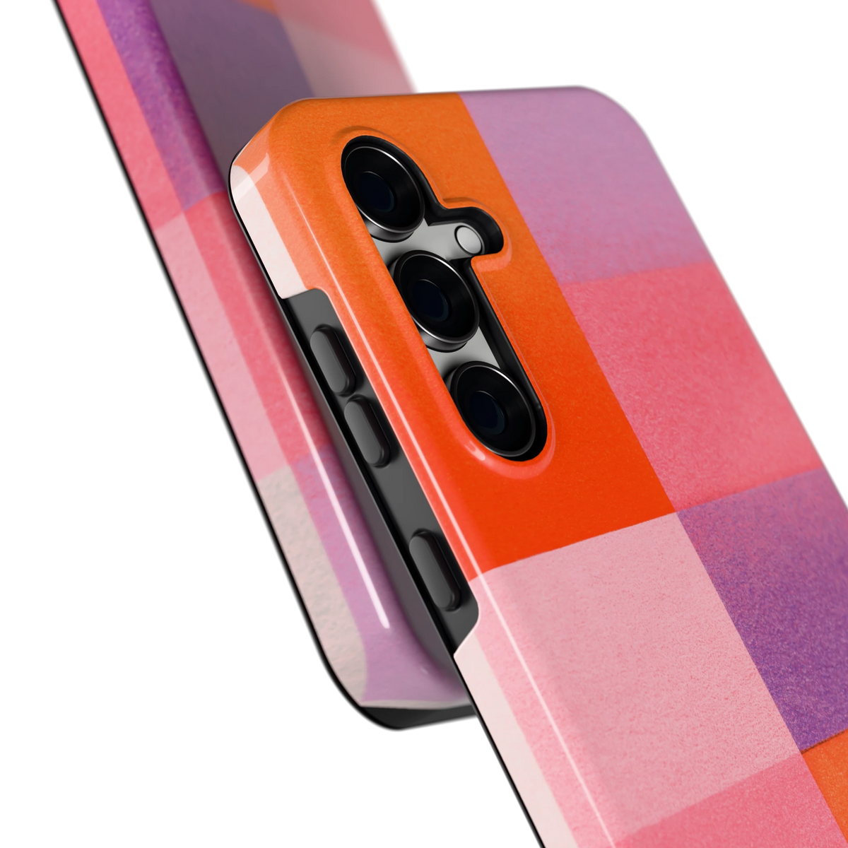 Kleurvlakken Korrel hoesje voor Galaxy S24 FE, close-up