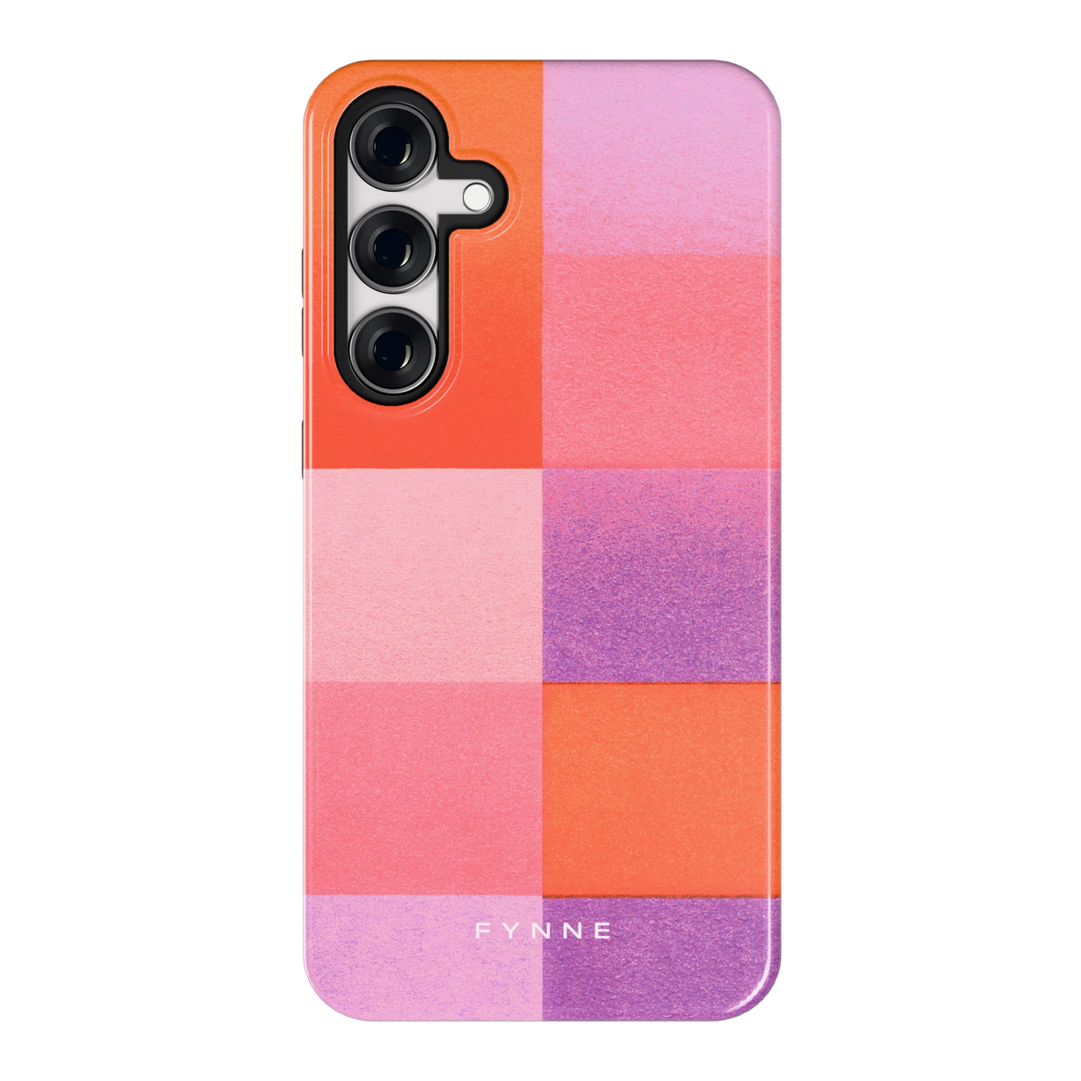 Kleurvlakken Korrel hoesje voor Galaxy S24+, achterkant