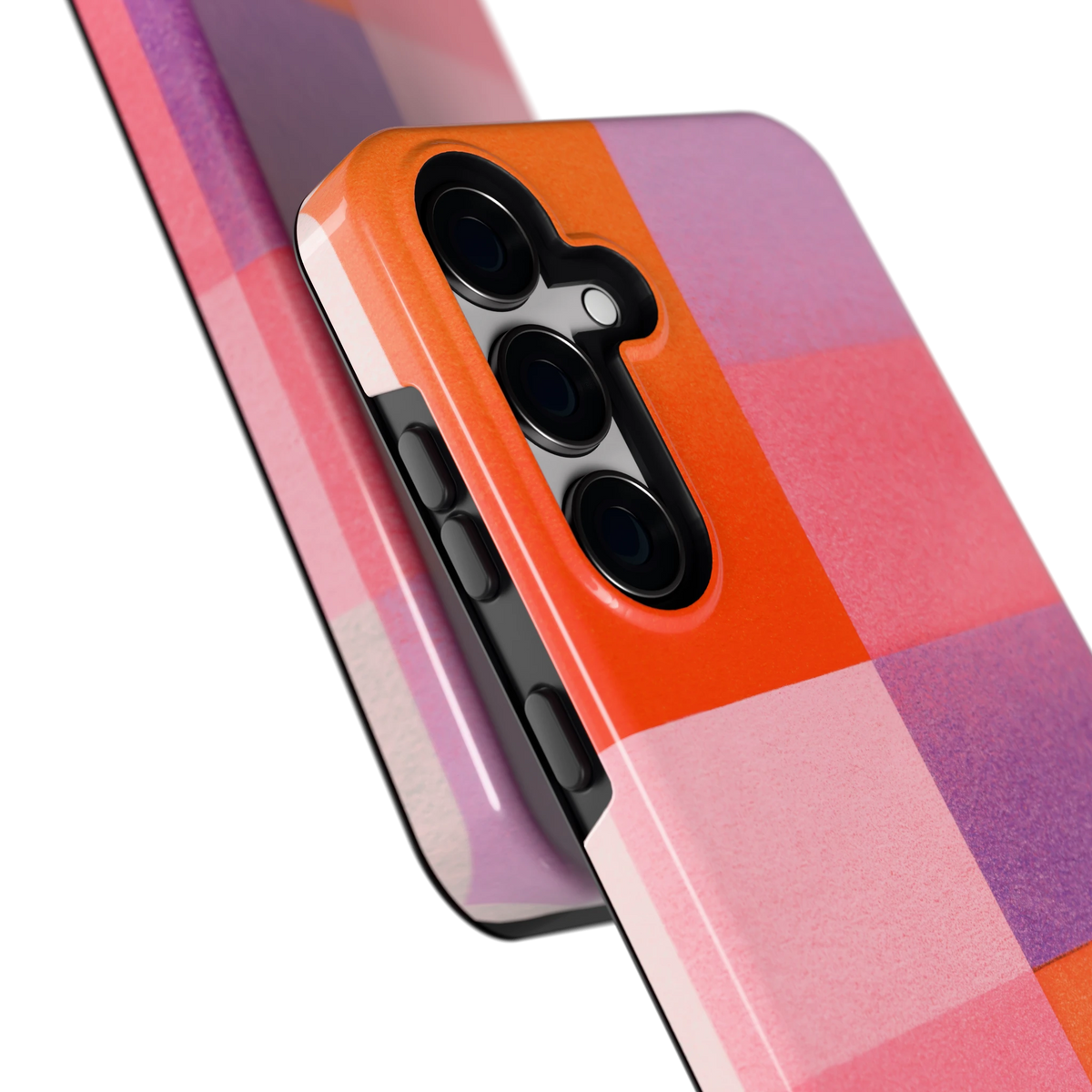 Kleurvlakken Korrel hoesje voor Galaxy S24+, close-up