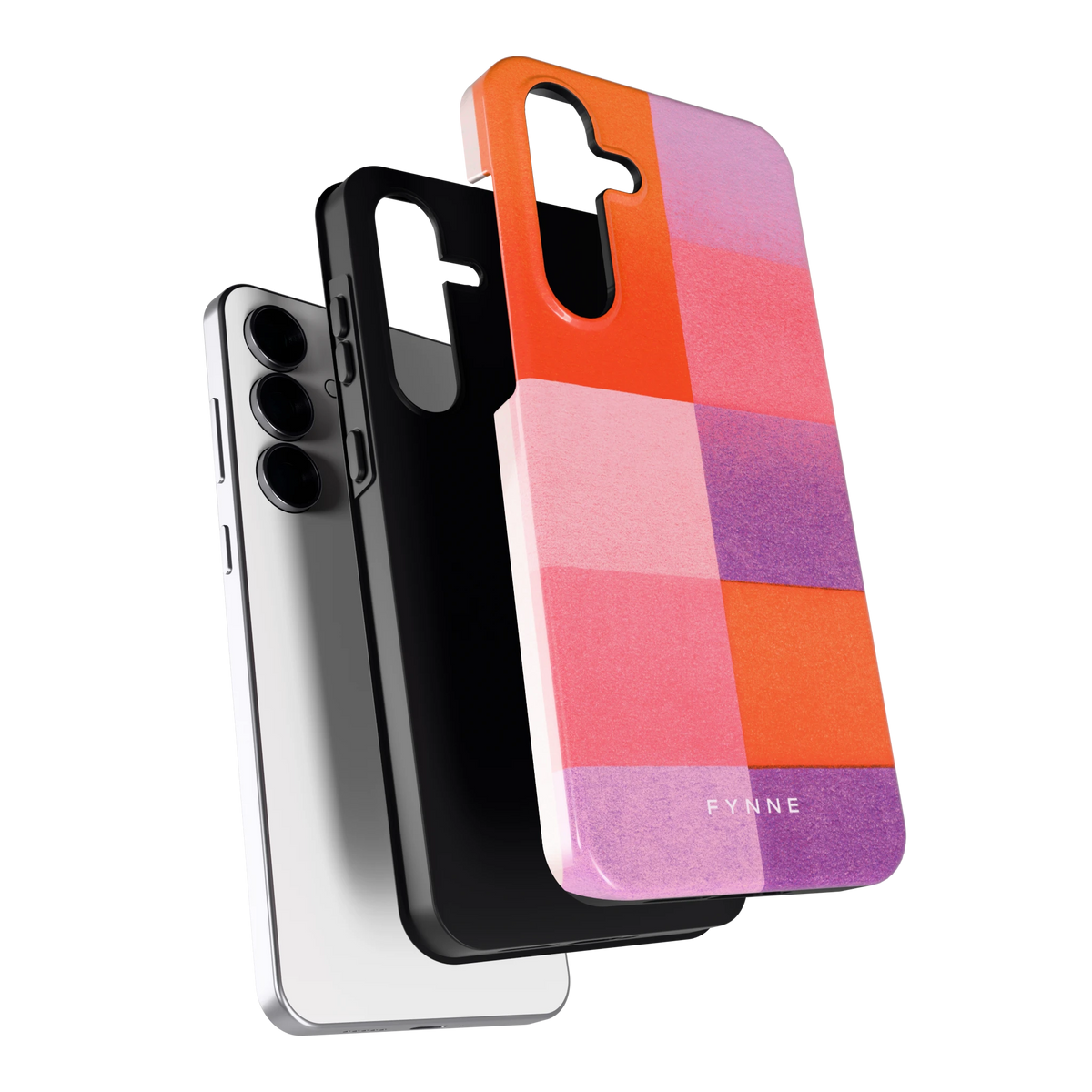Kleurvlakken Korrel hoesje voor Galaxy S25 FE, los van de telefoon