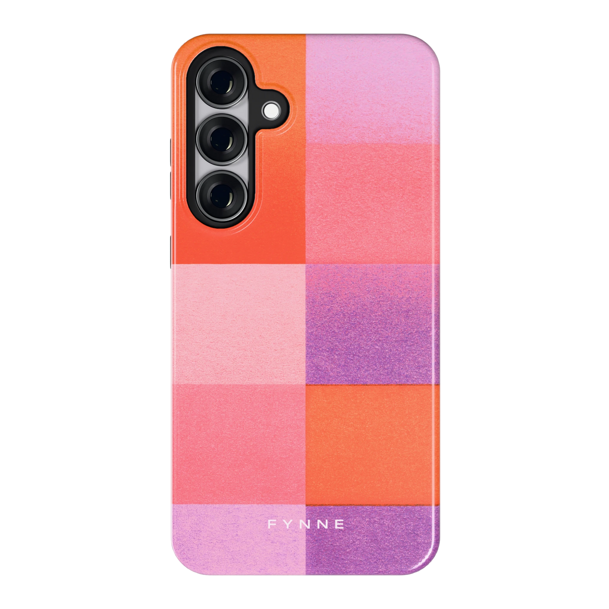 Kleurvlakken Korrel hoesje voor Galaxy S25+, achterkant