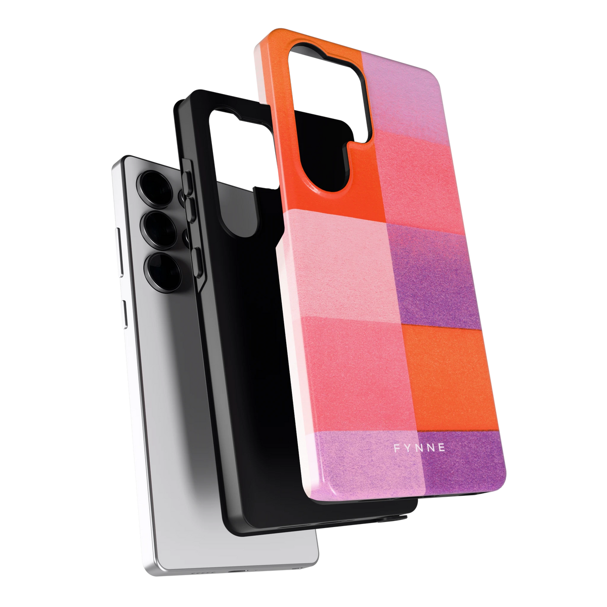Kleurvlakken Korrel hoesje voor Galaxy S25 Ultra, los van de telefoon