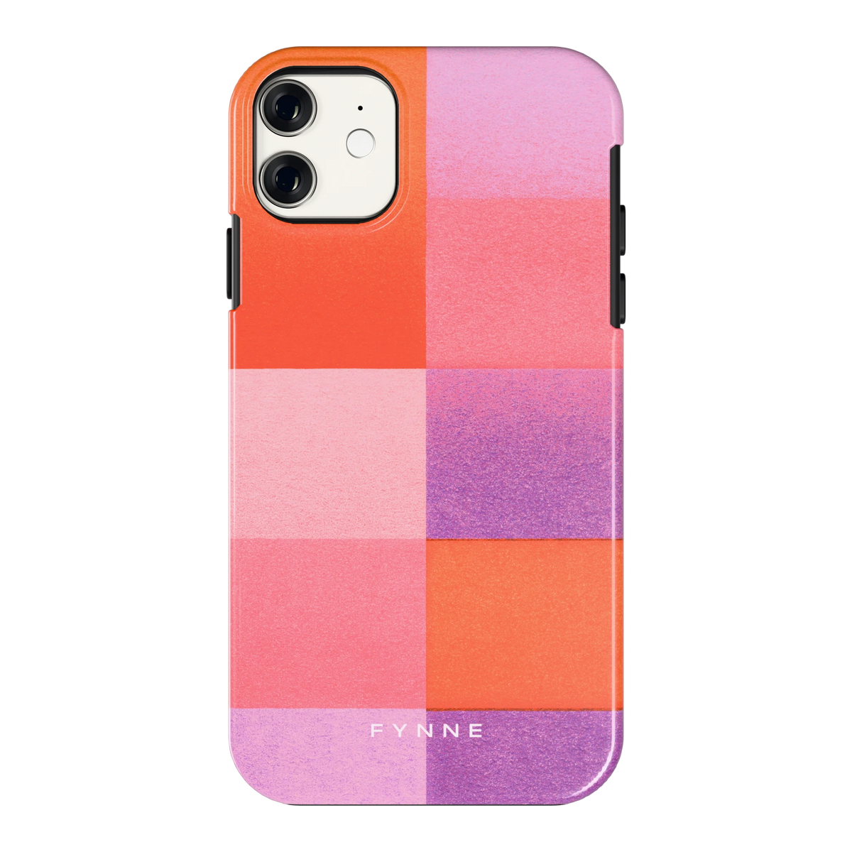 Kleurvlakken Korrel hoesje voor iPhone 11, achterkant