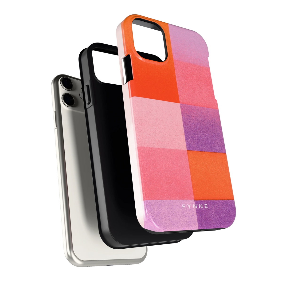 Kleurvlakken Korrel hoesje voor iPhone 11, los van de telefoon