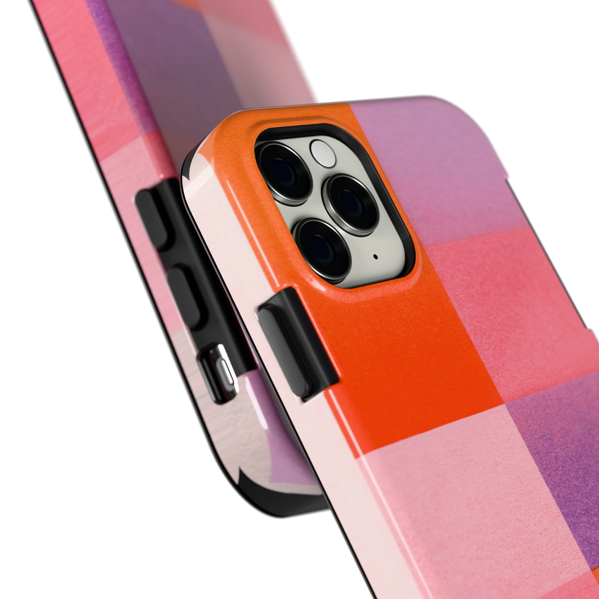 Kleurvlakken Korrel hoesje voor iPhone 11 Pro, close-up