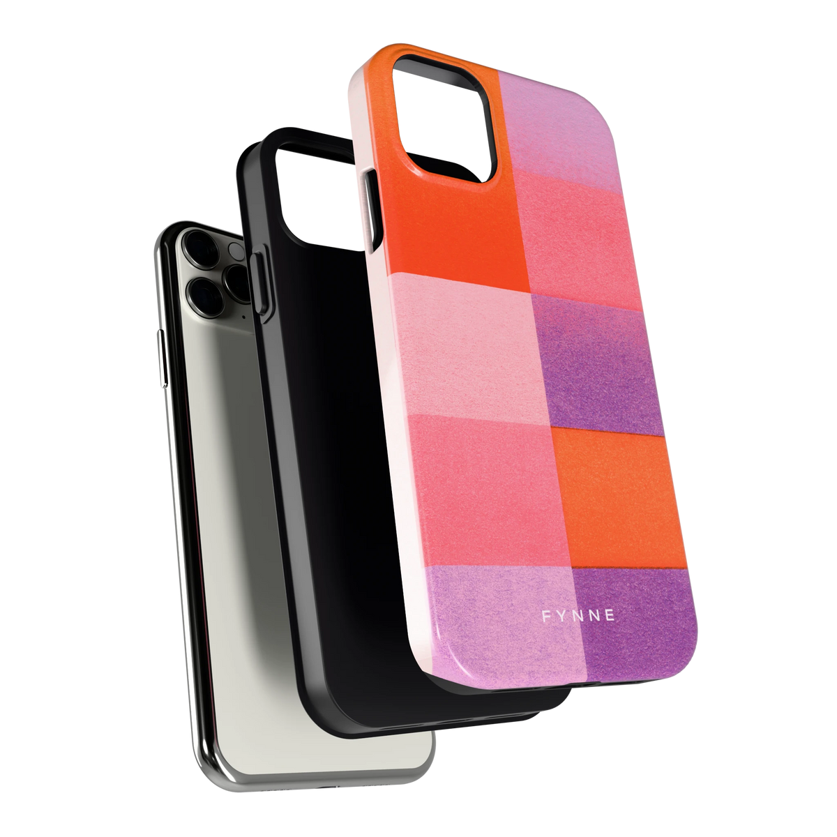 Kleurvlakken Korrel hoesje voor iPhone 11 Pro Max, los van de telefoon