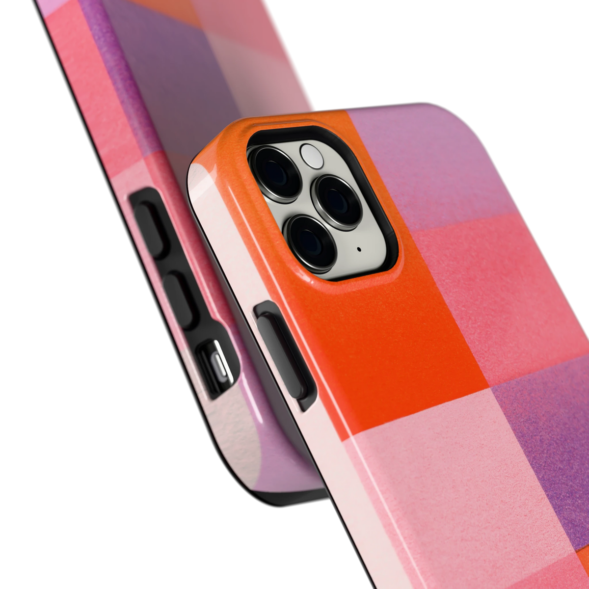 Kleurvlakken Korrel hoesje voor iPhone 11 Pro Max, close-up