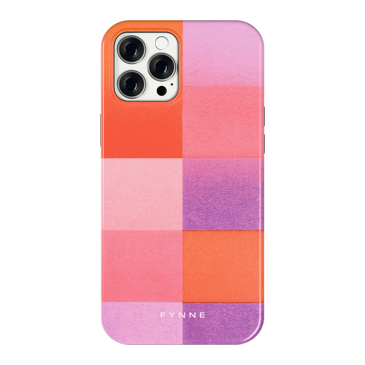 Kleurvlakken Korrel hoesje voor iPhone 12 Pro Max, achterkant