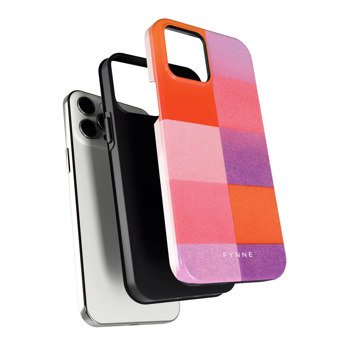Kleurvlakken Korrel hoesje voor iPhone 12 Pro Max, los van de telefoon
