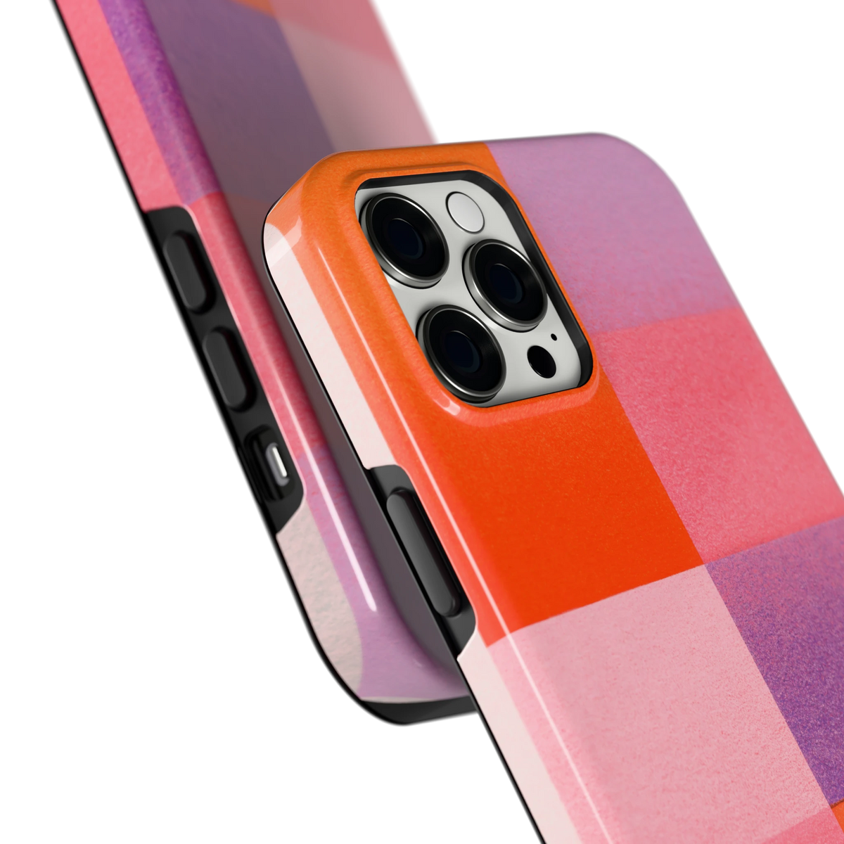 Kleurvlakken Korrel hoesje voor iPhone 12 Pro Max, close-up