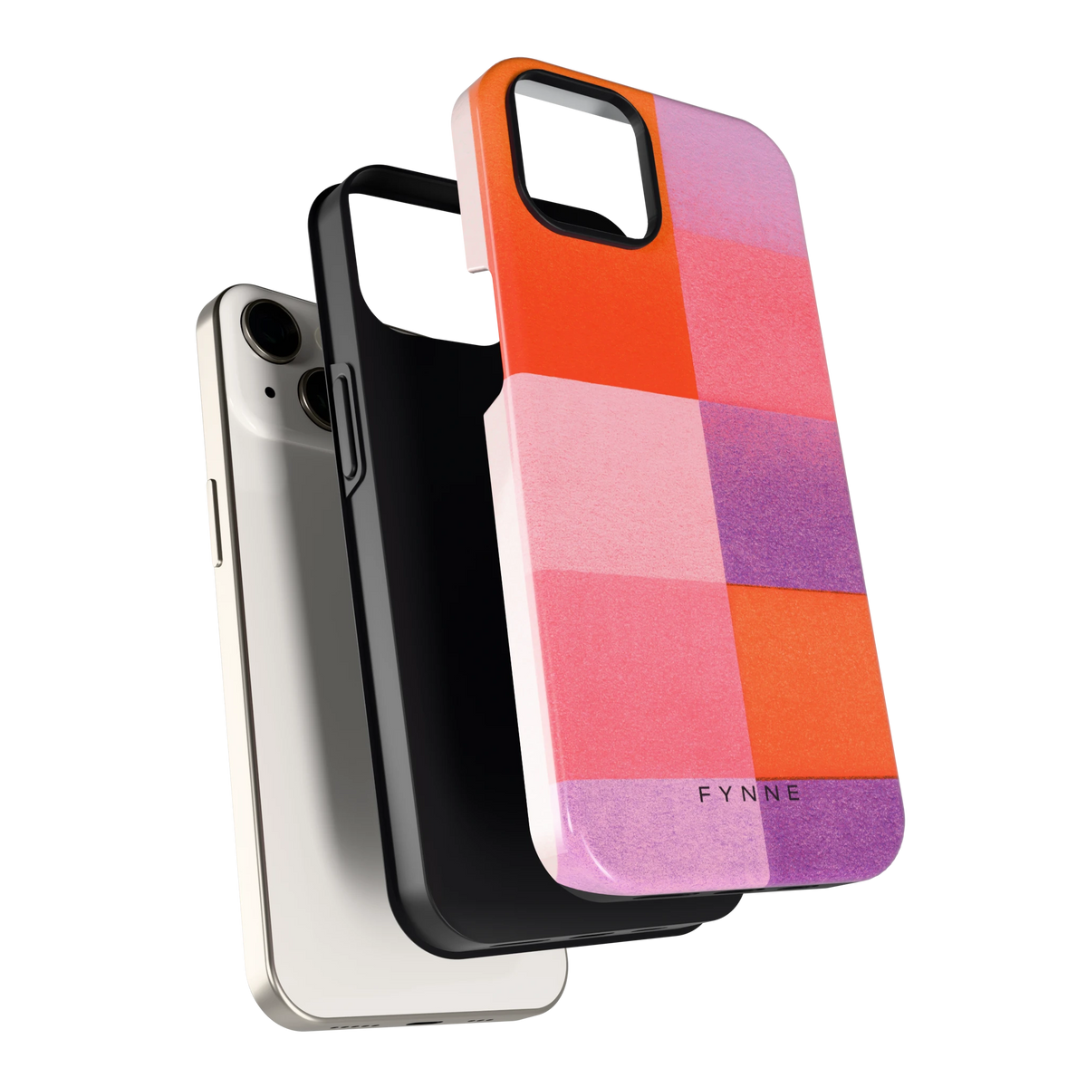 Kleurvlakken Korrel hoesje voor iPhone 13, los van de telefoon