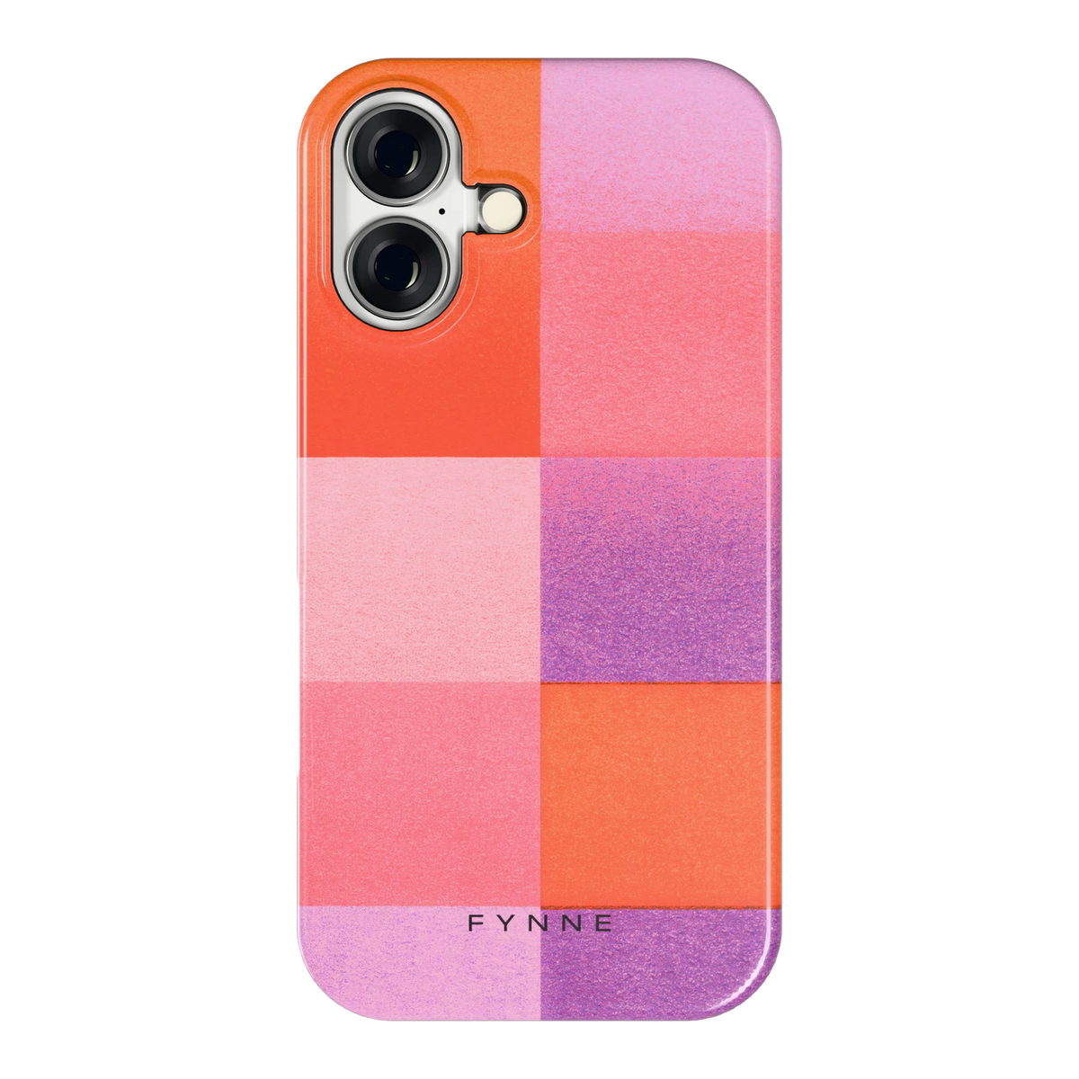 Kleurvlakken Korrel hoesje voor iPhone 16, achterkant