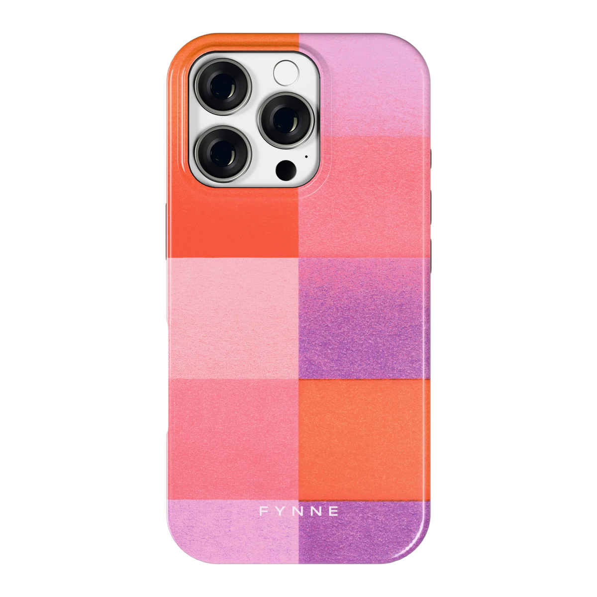Kleurvlakken Korrel hoesje voor iPhone 16 Pro, achterkant