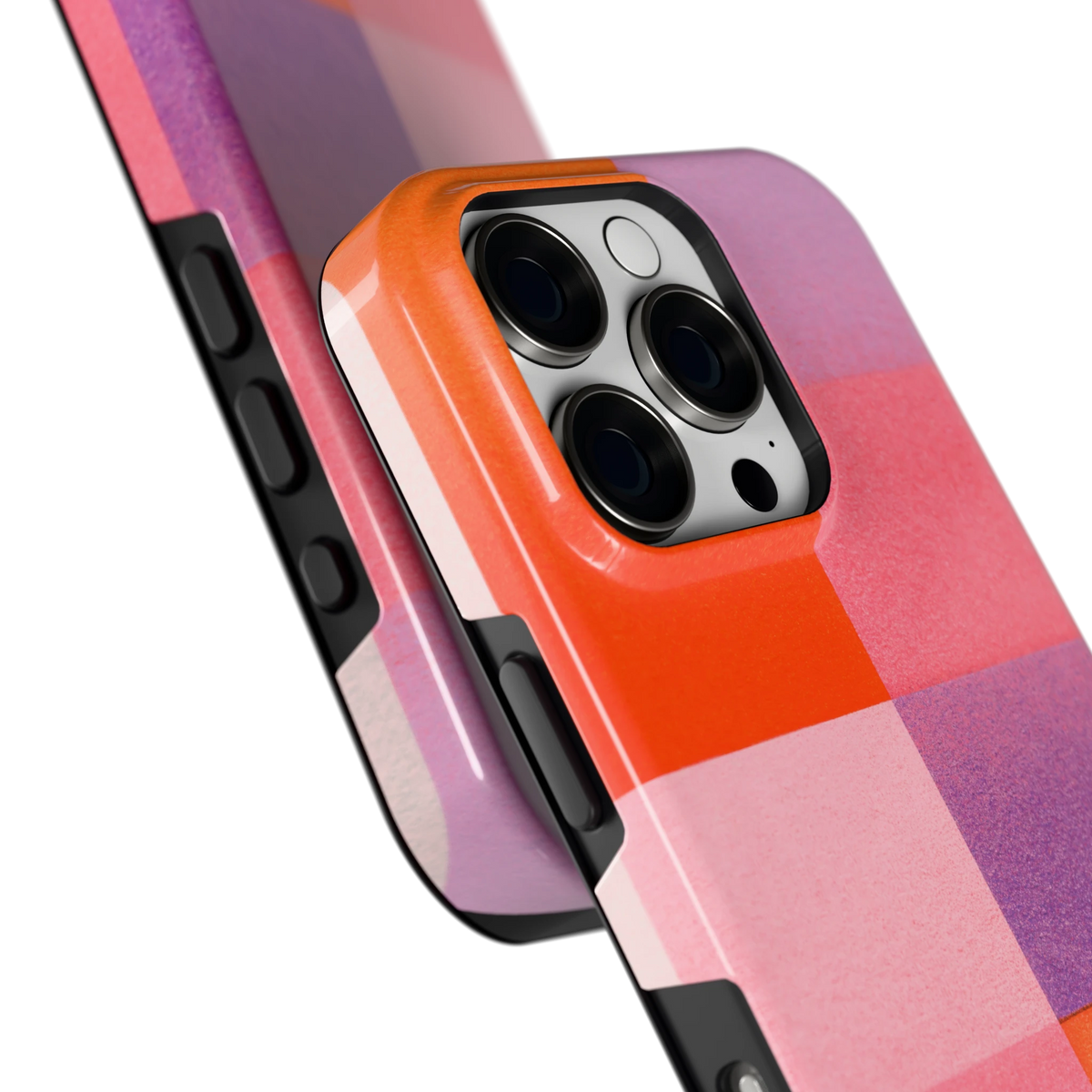 Kleurvlakken Korrel hoesje voor iPhone 16 Pro, close-up