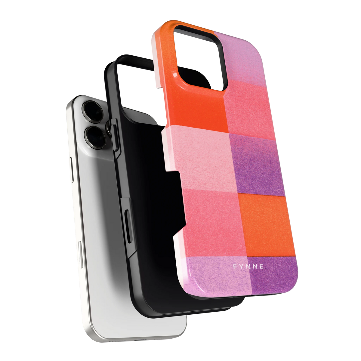 Kleurvlakken Korrel hoesje voor iPhone 16 Pro Max, los van de telefoon
