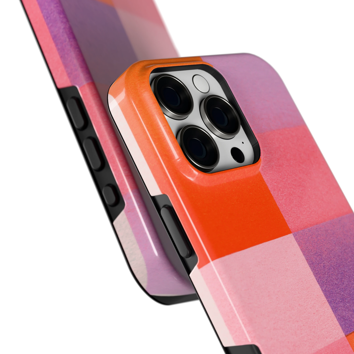 Kleurvlakken Korrel hoesje voor iPhone 16 Pro Max, close-up