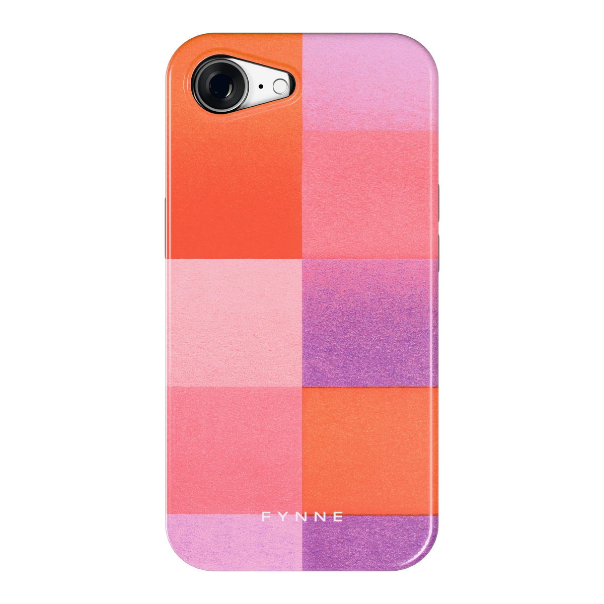 Kleurvlakken Korrel hoesje voor iPhone 16e, achterkant