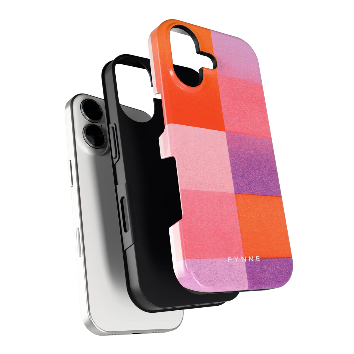 Kleurvlakken Korrel hoesje voor iPhone 17, los van de telefoon