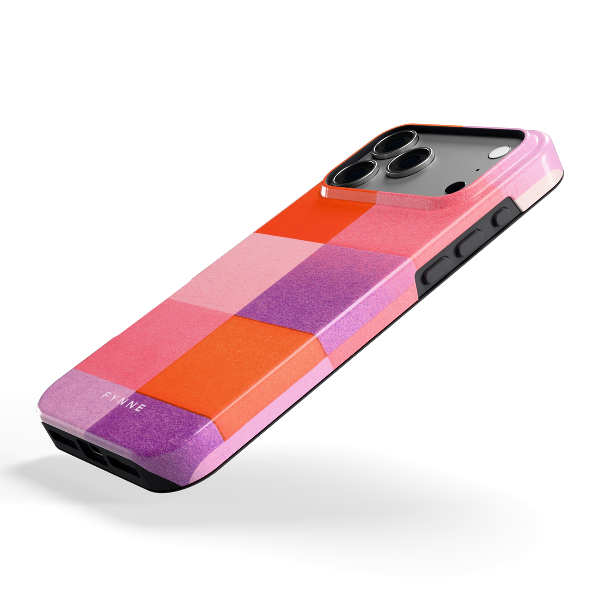 Kleurvlakken Korrel hoesje voor iPhone 17 Pro Max, schuin