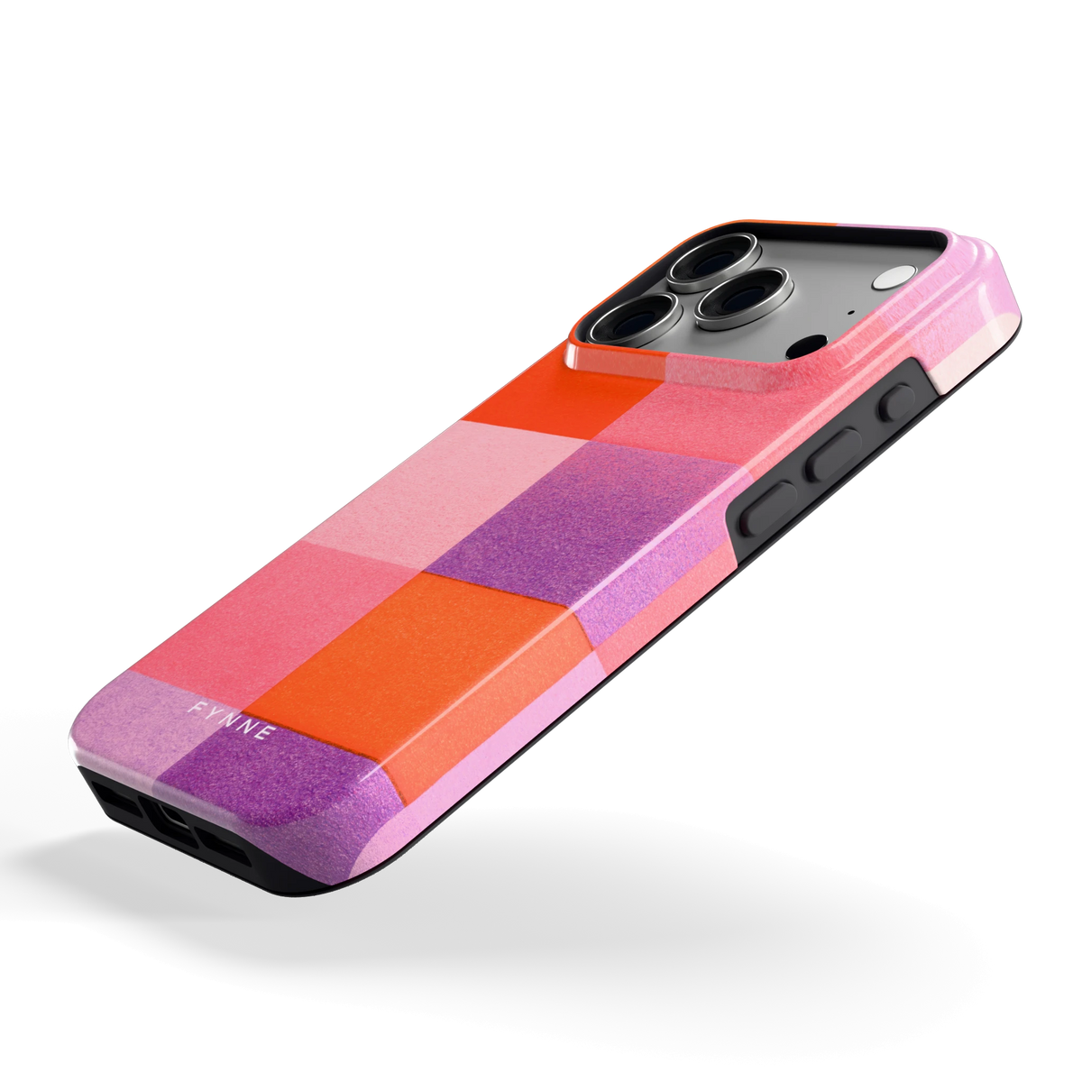 Kleurvlakken Korrel hoesje voor iPhone 18 Pro, schuin