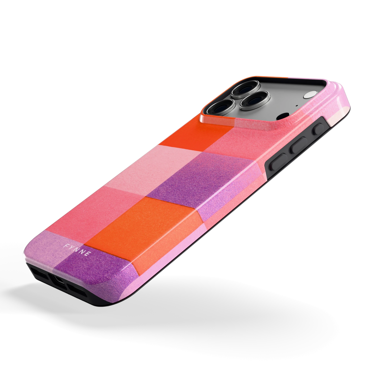 Kleurvlakken Korrel hoesje voor iPhone 18 Pro Max, schuin