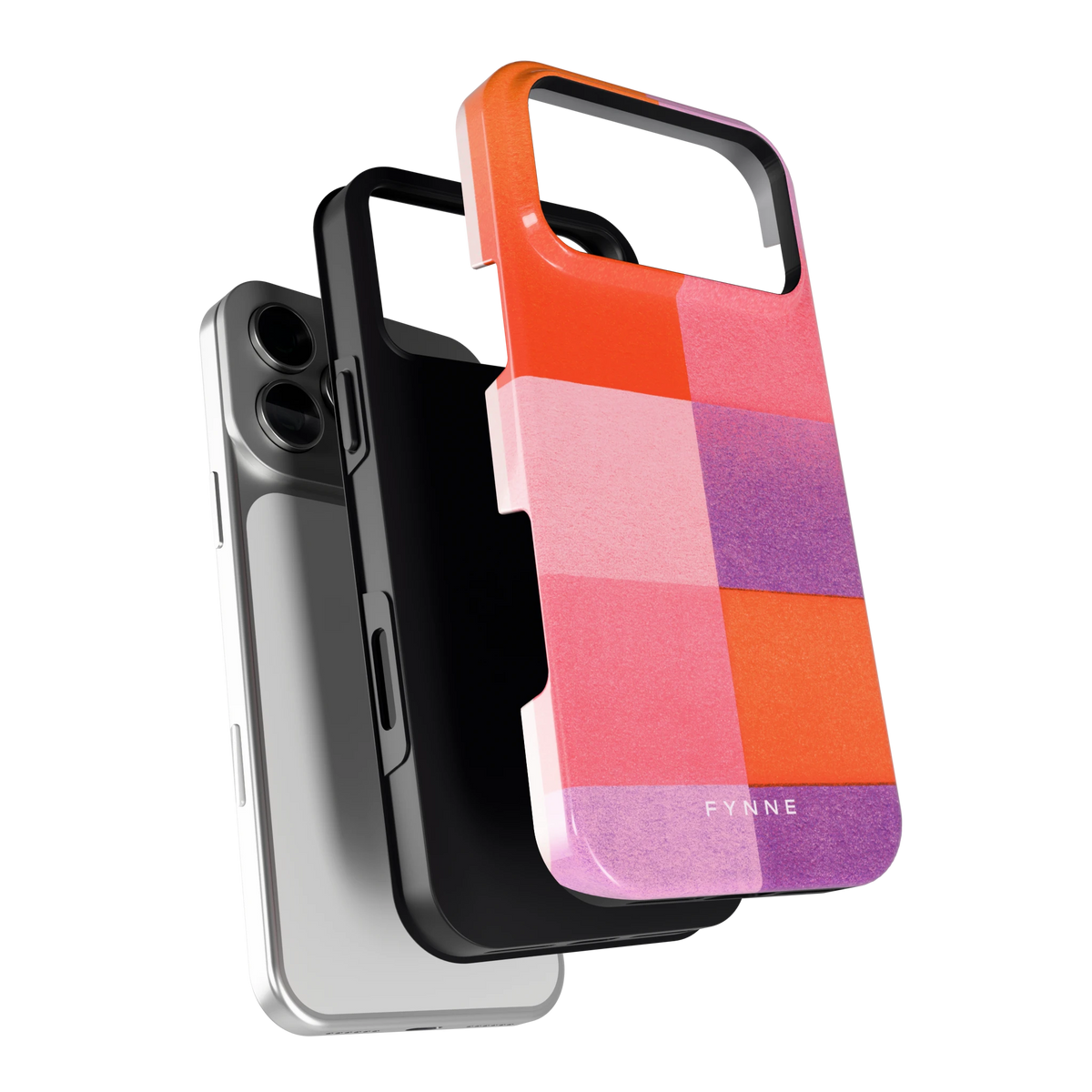 Kleurvlakken Korrel hoesje voor iPhone 18 Pro Max, los van de telefoon