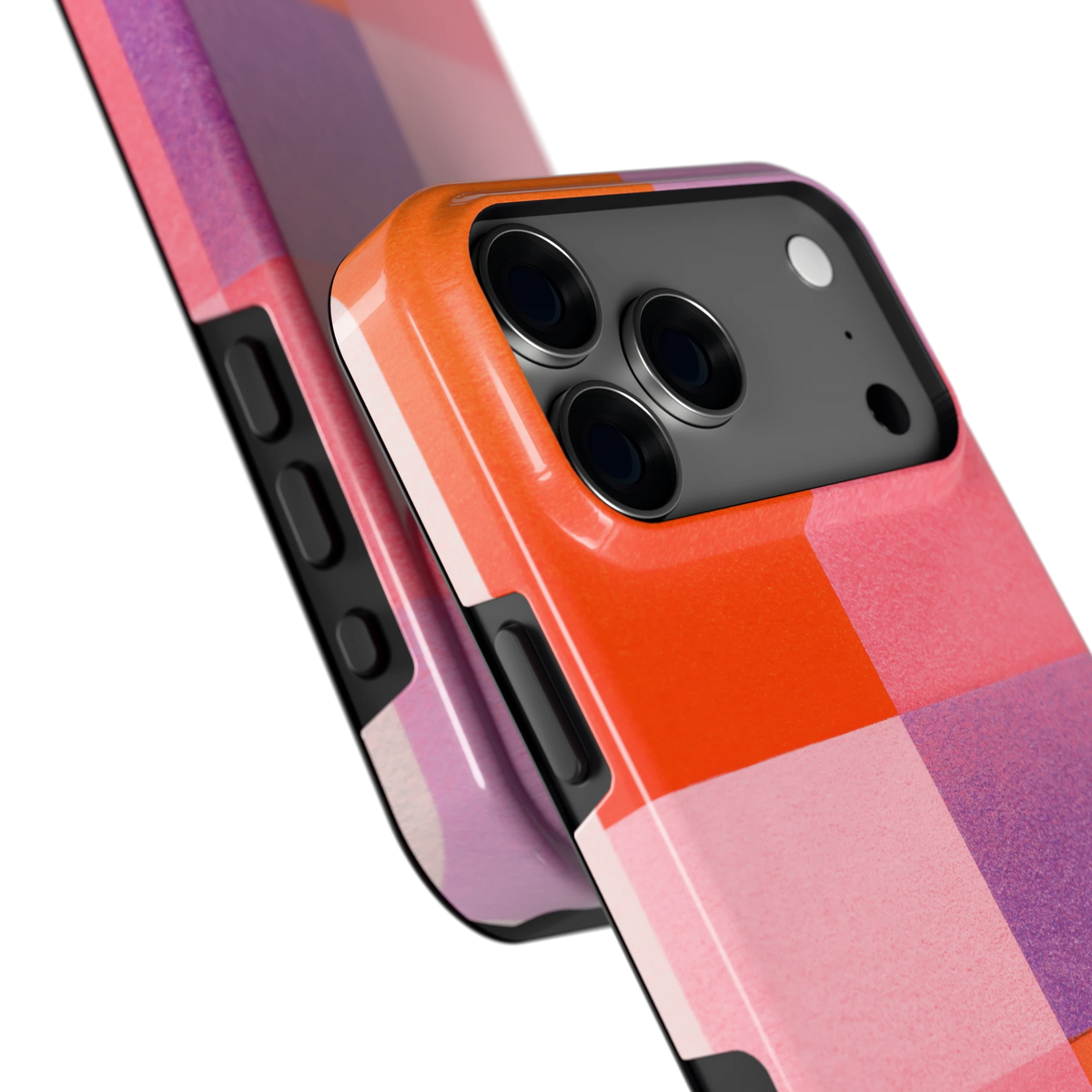 Kleurvlakken Korrel hoesje voor iPhone 18 Pro Max, close-up