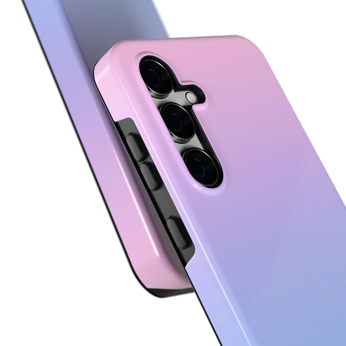 Suikerspinlucht hoesje voor Galaxy S24 FE, close-up
