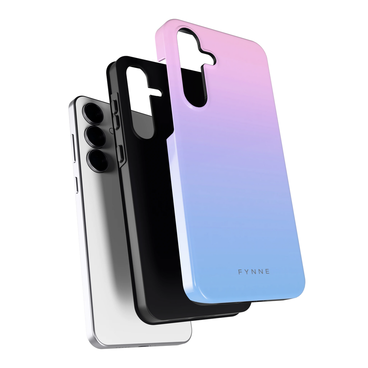 Suikerspinlucht hoesje voor Galaxy S25 FE, los van de telefoon