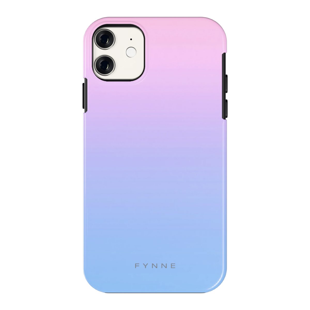 Suikerspinlucht hoesje voor iPhone 11, achterkant
