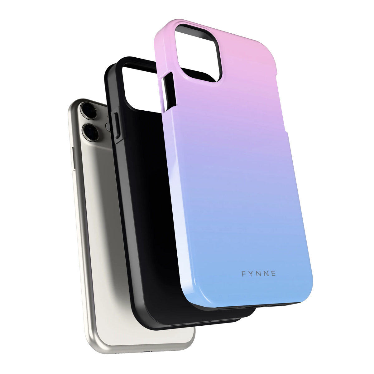 Suikerspinlucht hoesje voor iPhone 11, los van de telefoon