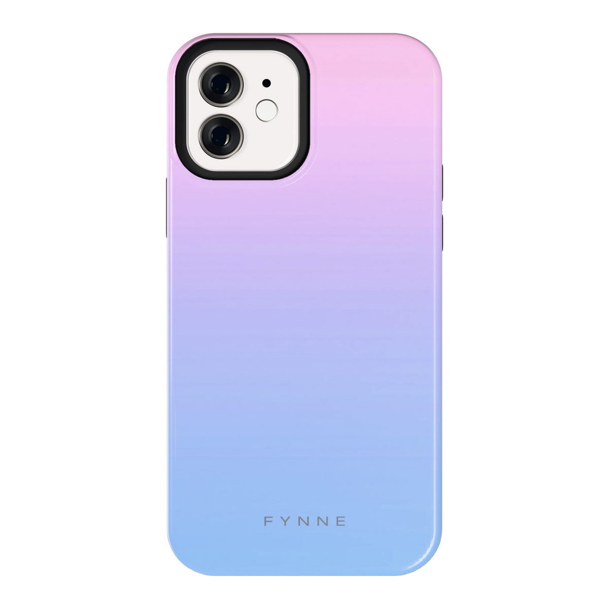 Suikerspinlucht hoesje voor iPhone 12, achterkant