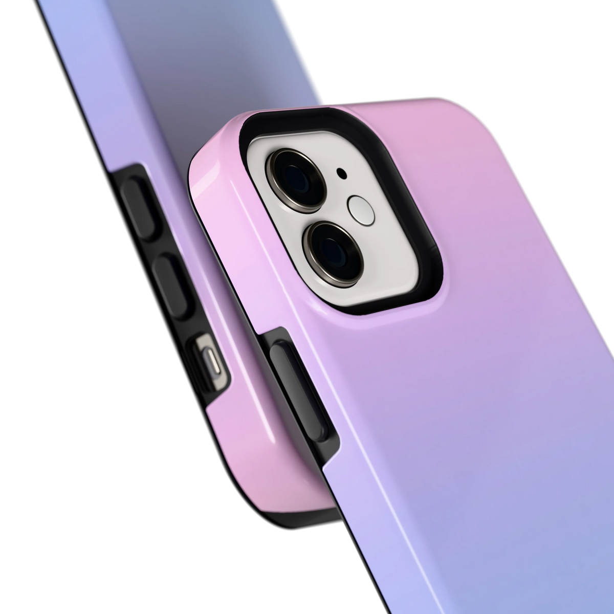 Suikerspinlucht hoesje voor iPhone 12, close-up