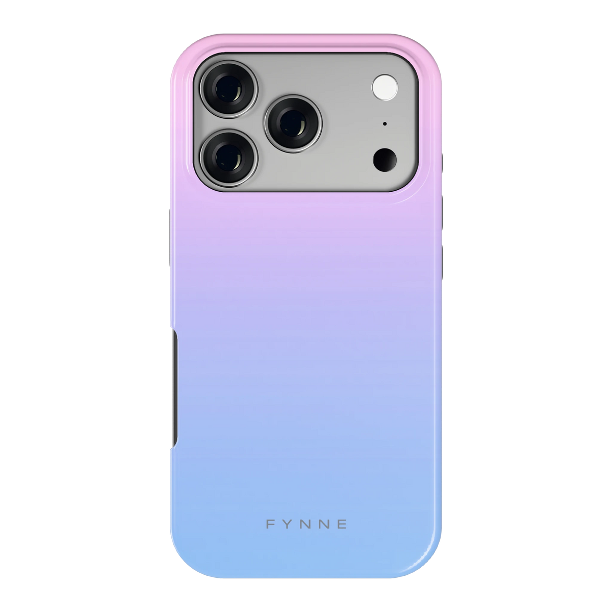 Suikerspinlucht hoesje voor iPhone 17 Pro, achterkant