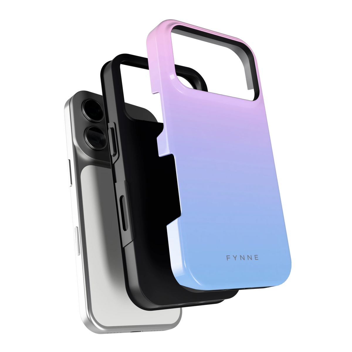 Suikerspinlucht hoesje voor iPhone 17 Pro, los van de telefoon