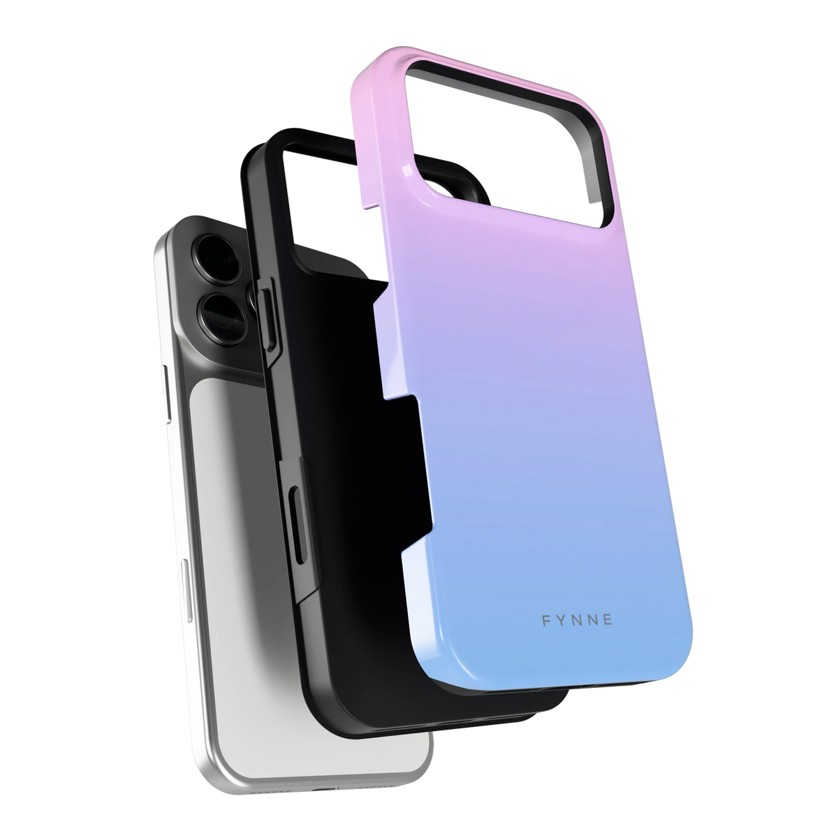 Suikerspinlucht hoesje voor iPhone 17 Pro Max, los van de telefoon