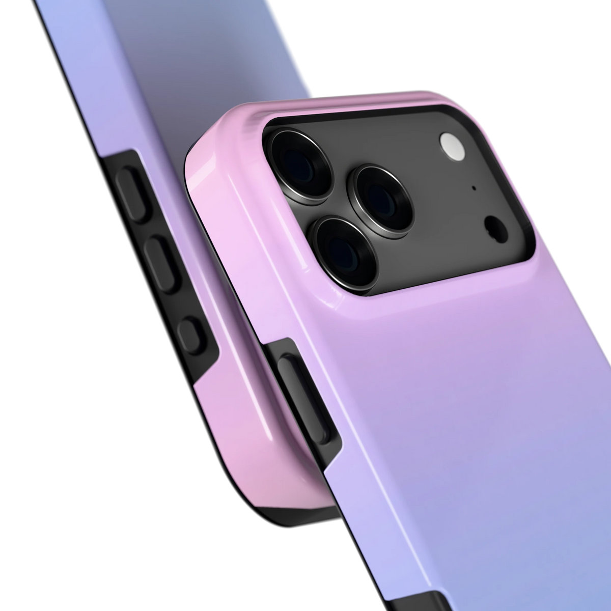 Suikerspinlucht hoesje voor iPhone 17 Pro Max, close-up