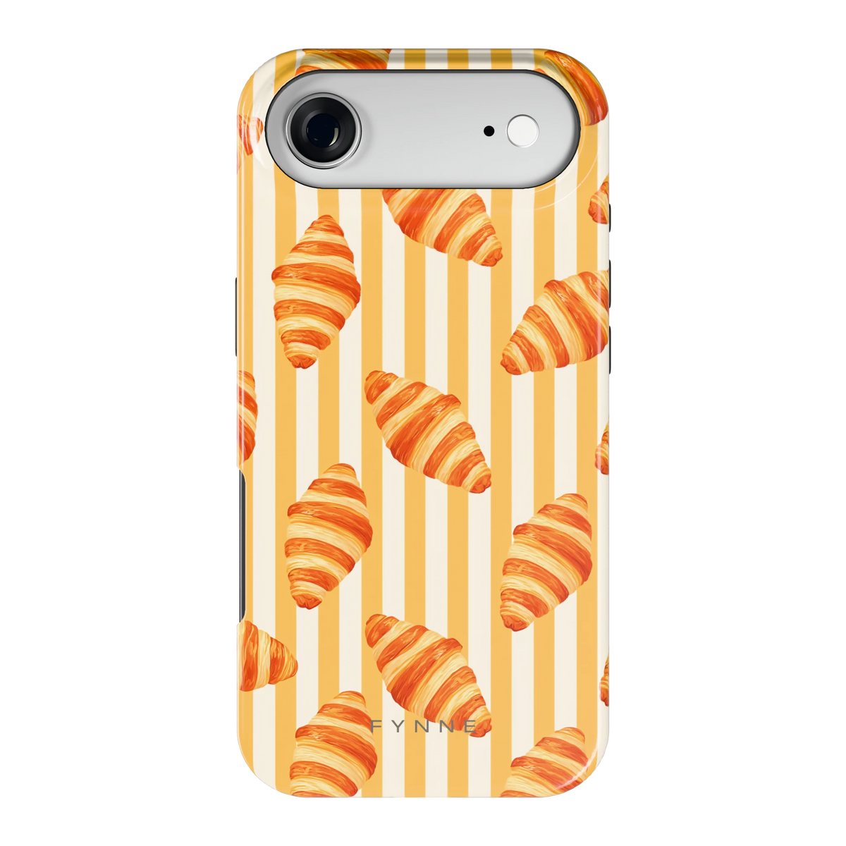 Croissant Strepen hoesje voor iPhone Air, achterkant
