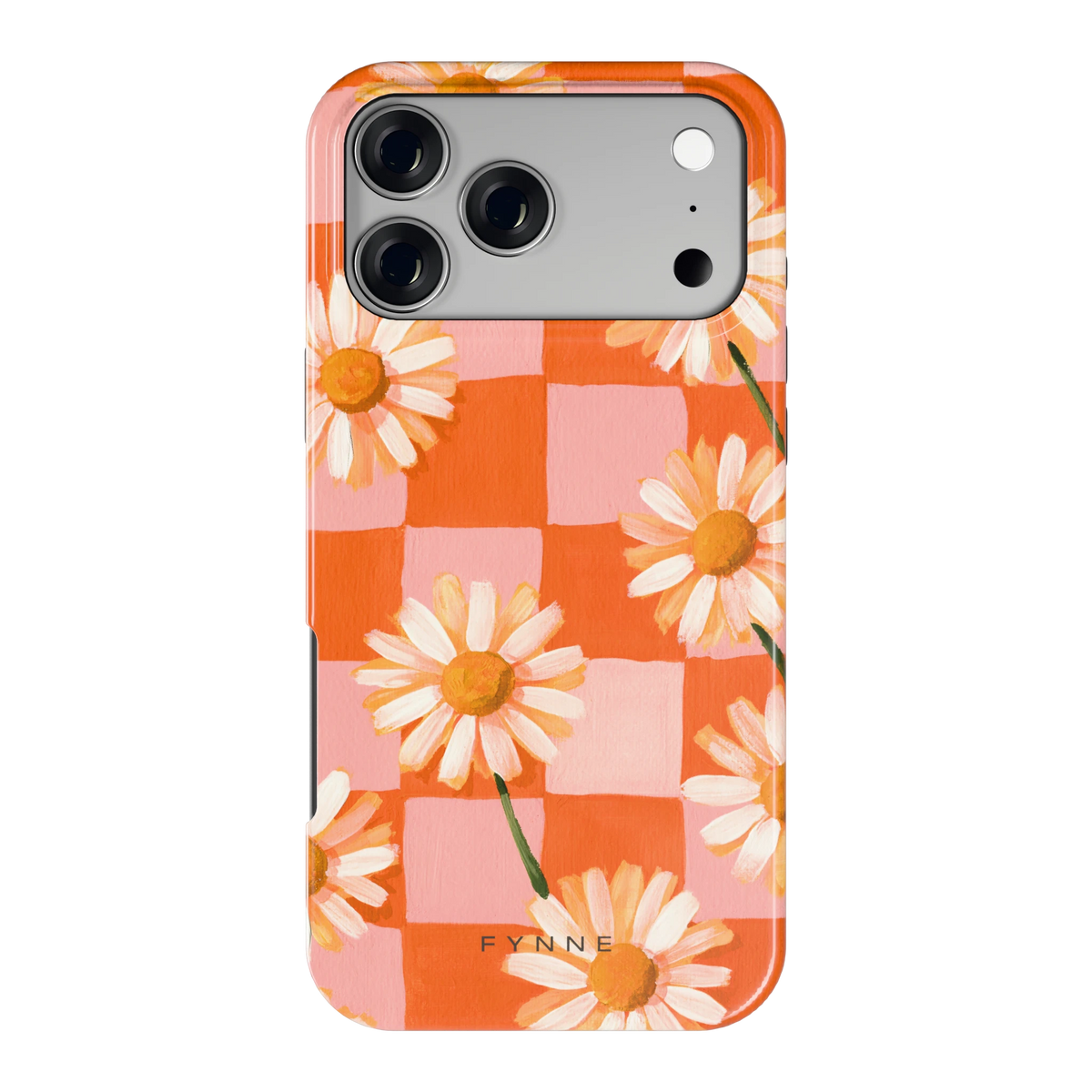 Madelieven op Dambord hoesje voor iPhone 17 Pro Max, achterkant