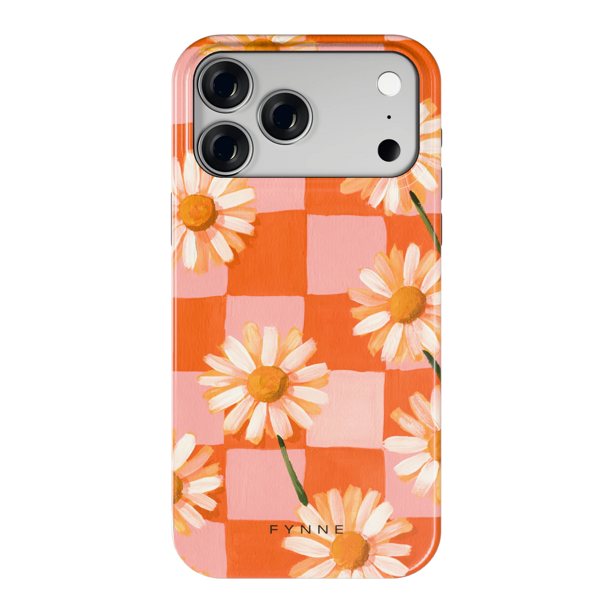 Madelieven op Dambord hoesje voor iPhone 18 Pro Max, achterkant