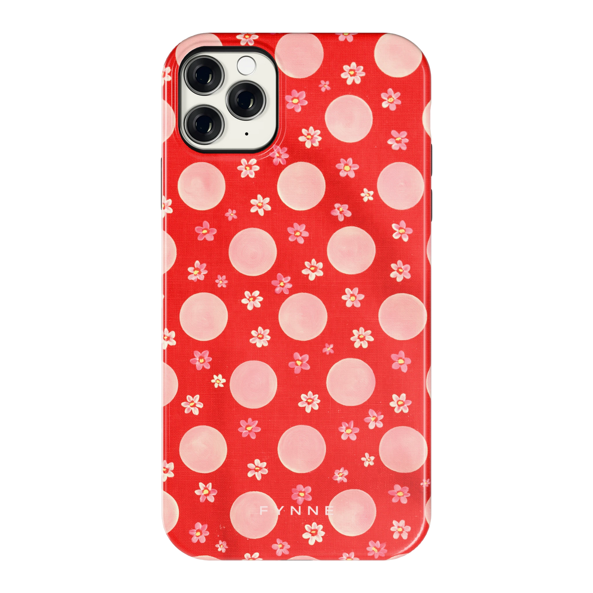 Madeliefjes en Stippen hoesje voor iPhone 11 Pro Max, achterkant