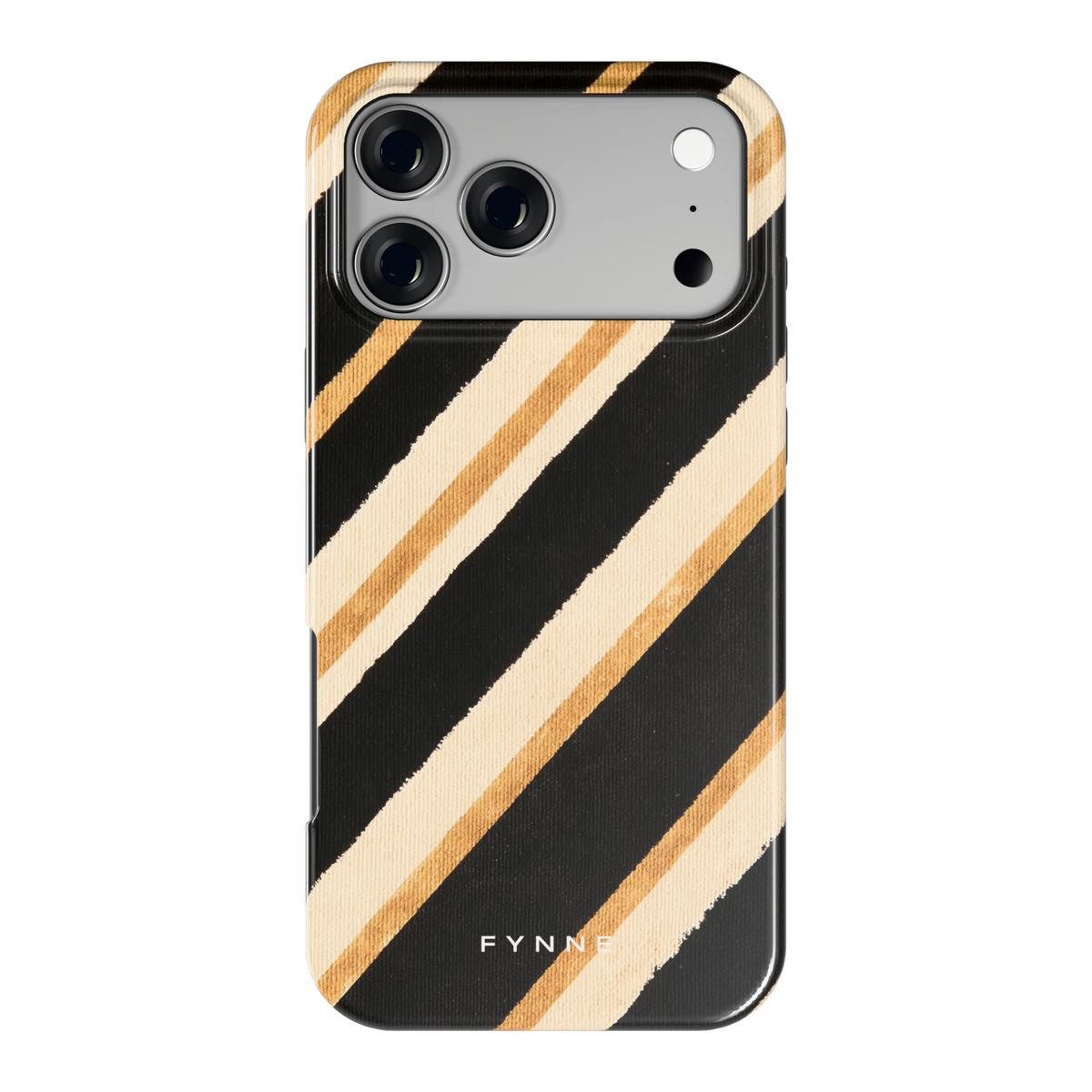 Diagonale Clubstrepen hoesje voor iPhone 17 Pro Max, achterkant