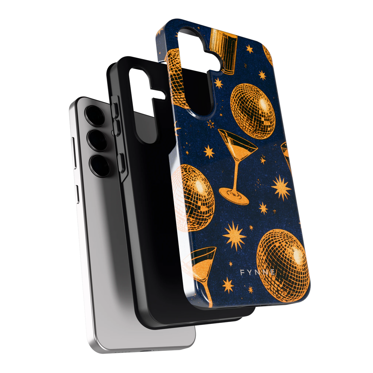 Disco Avond hoesje voor Galaxy S24, los van de telefoon