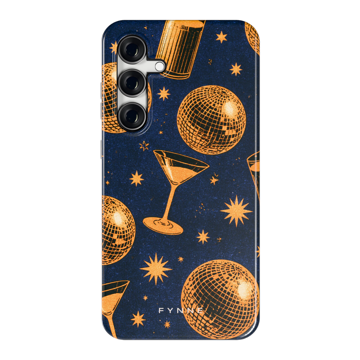 Disco Avond hoesje voor Galaxy S24 FE, achterkant