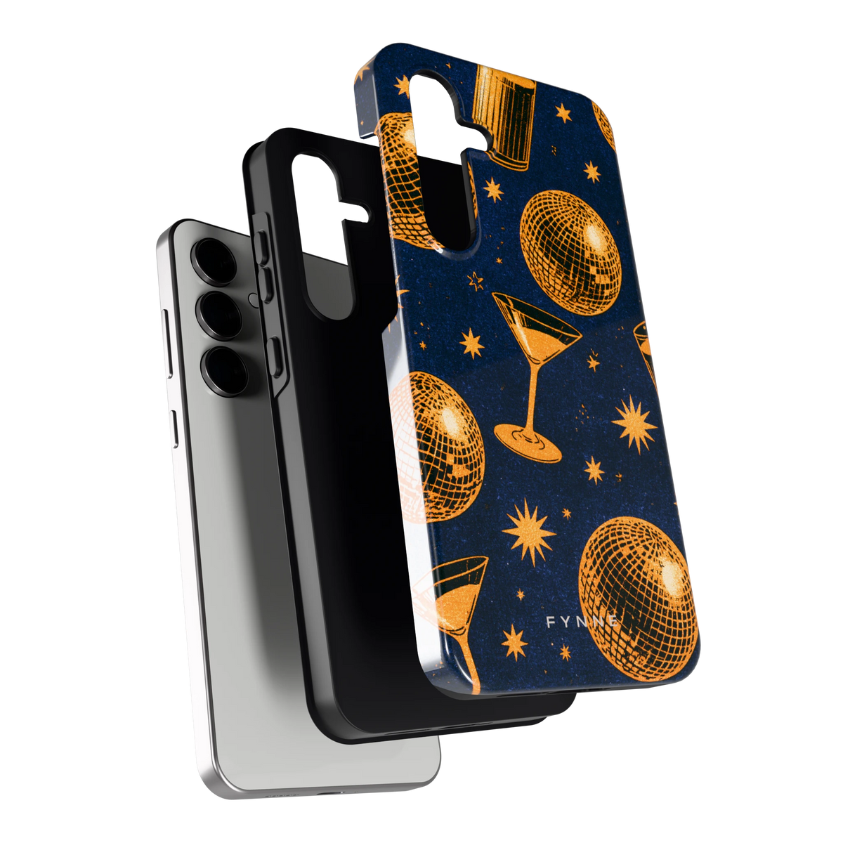 Disco Avond hoesje voor Galaxy S24 FE, los van de telefoon