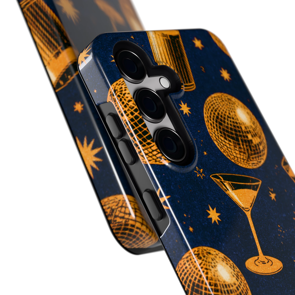 Disco Avond hoesje voor Galaxy S24, close-up