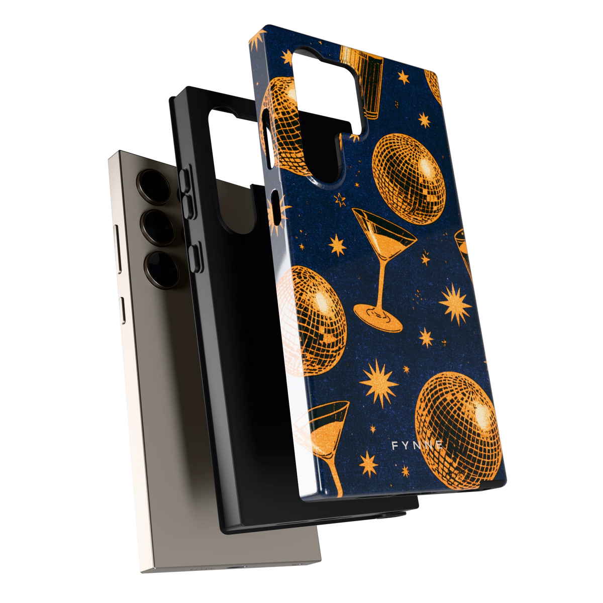 Disco Avond hoesje voor Galaxy S24 Ultra, los van de telefoon