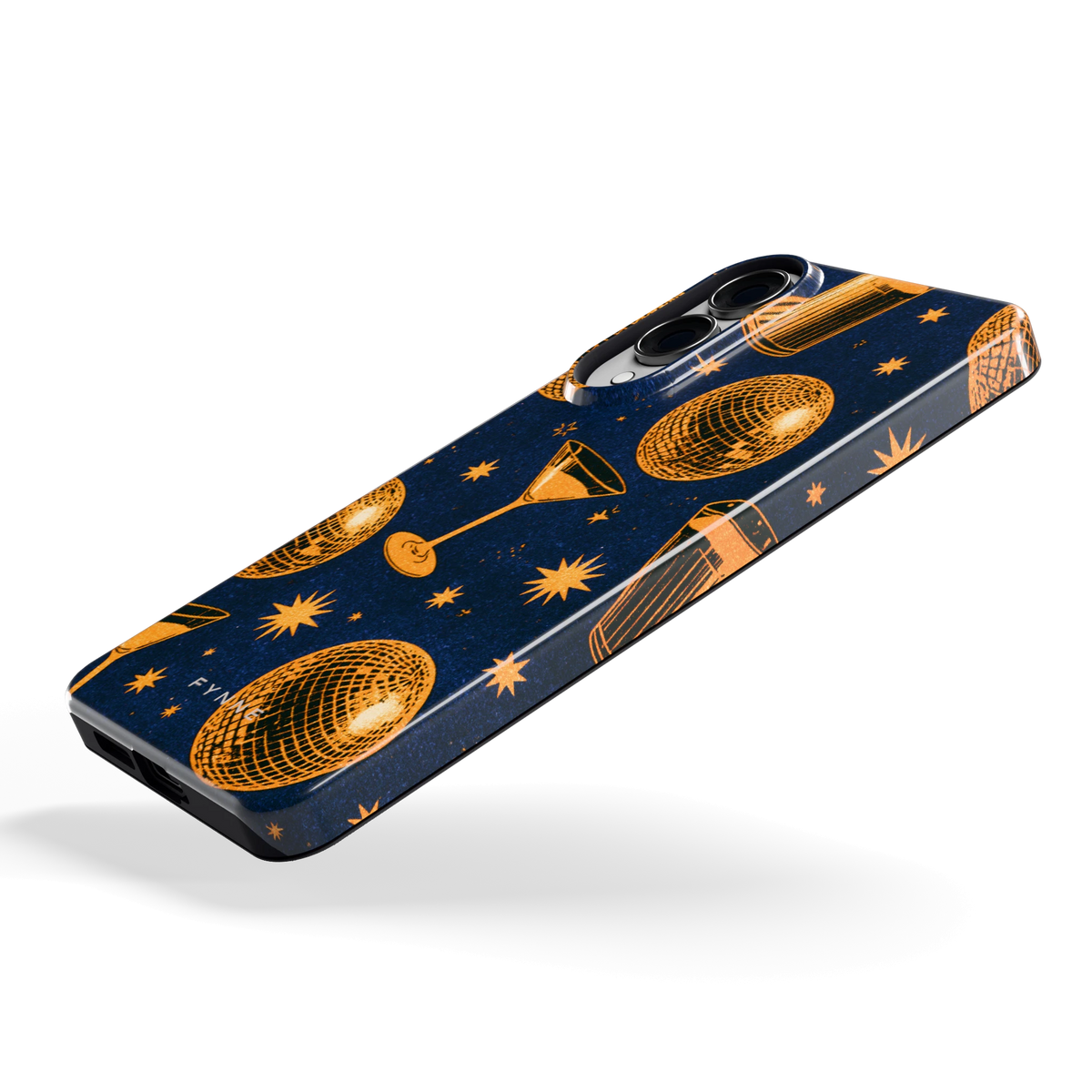 Disco Avond hoesje voor Galaxy S25 Edge, schuin